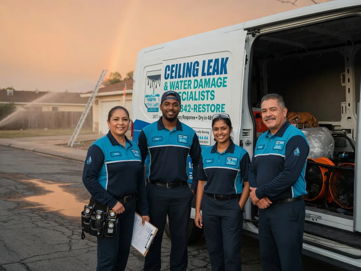 Ceiling Leak Cleanup company in Richeyville, PA