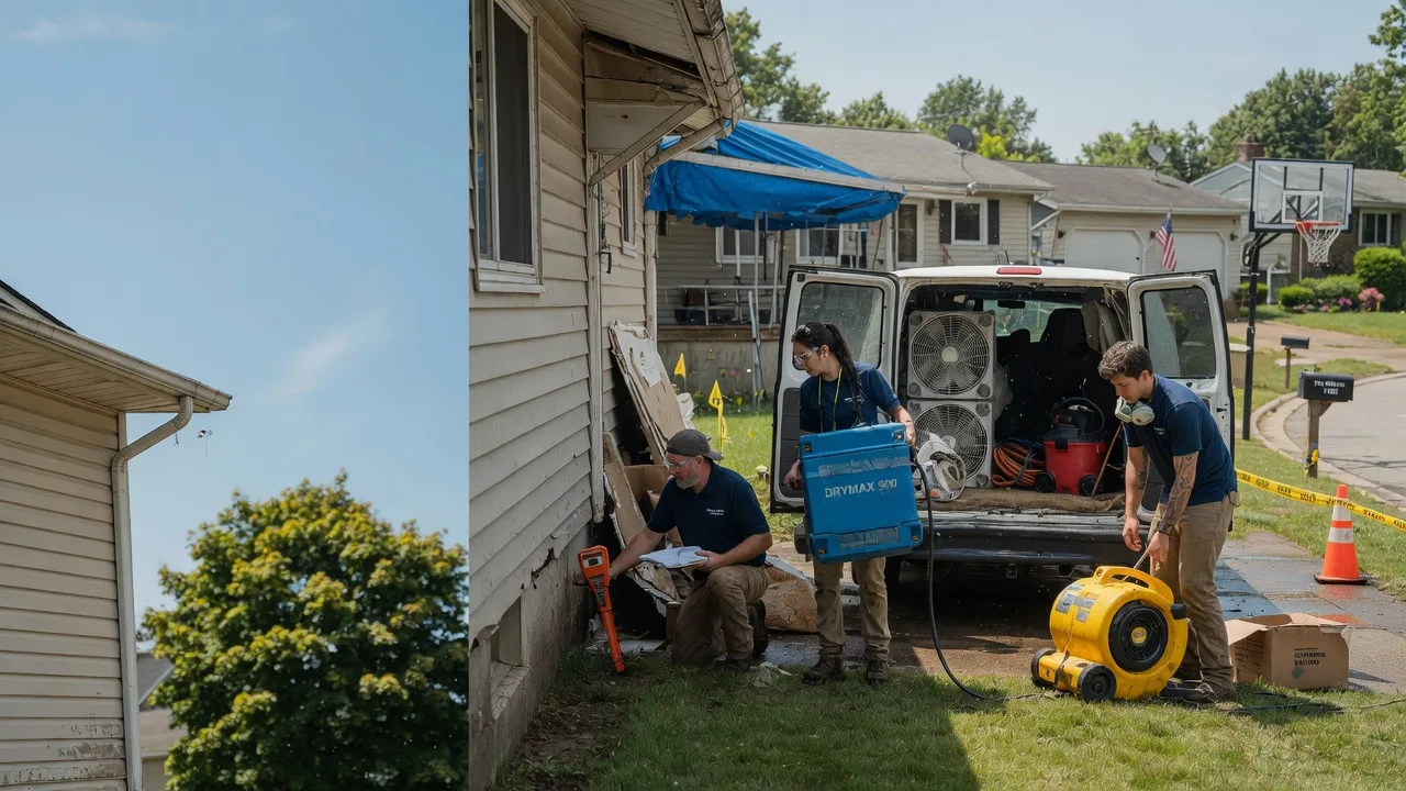 Ceiling Leak Cleanup in Richeyville, PA near me
